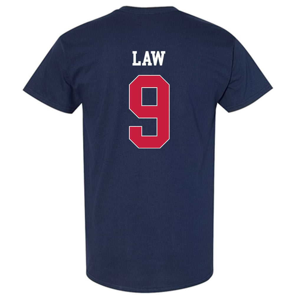South Alabama - NCAA Men's Basketball : Peyton Law - Classic Fashion Shersey T-Shirt-1