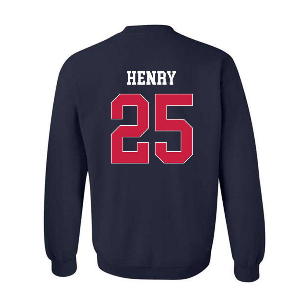South Alabama - NCAA Football : TreMon Henry - Classic Fashion Shersey Crewneck Sweatshirt-1