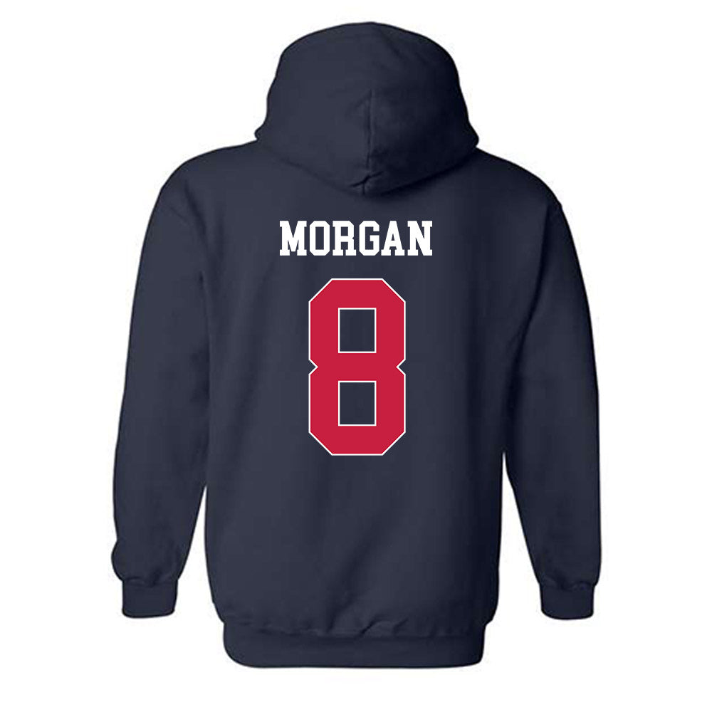 South Alabama - NCAA Baseball : Micah Morgan - Classic Fashion Shersey Hooded Sweatshirt-1