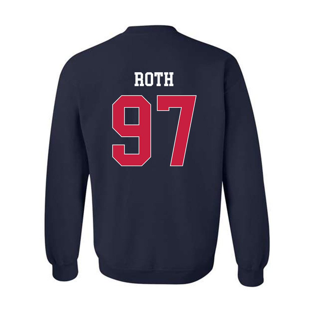 South Alabama - NCAA Football : Max Roth - Classic Fashion Shersey Crewneck Sweatshirt-1