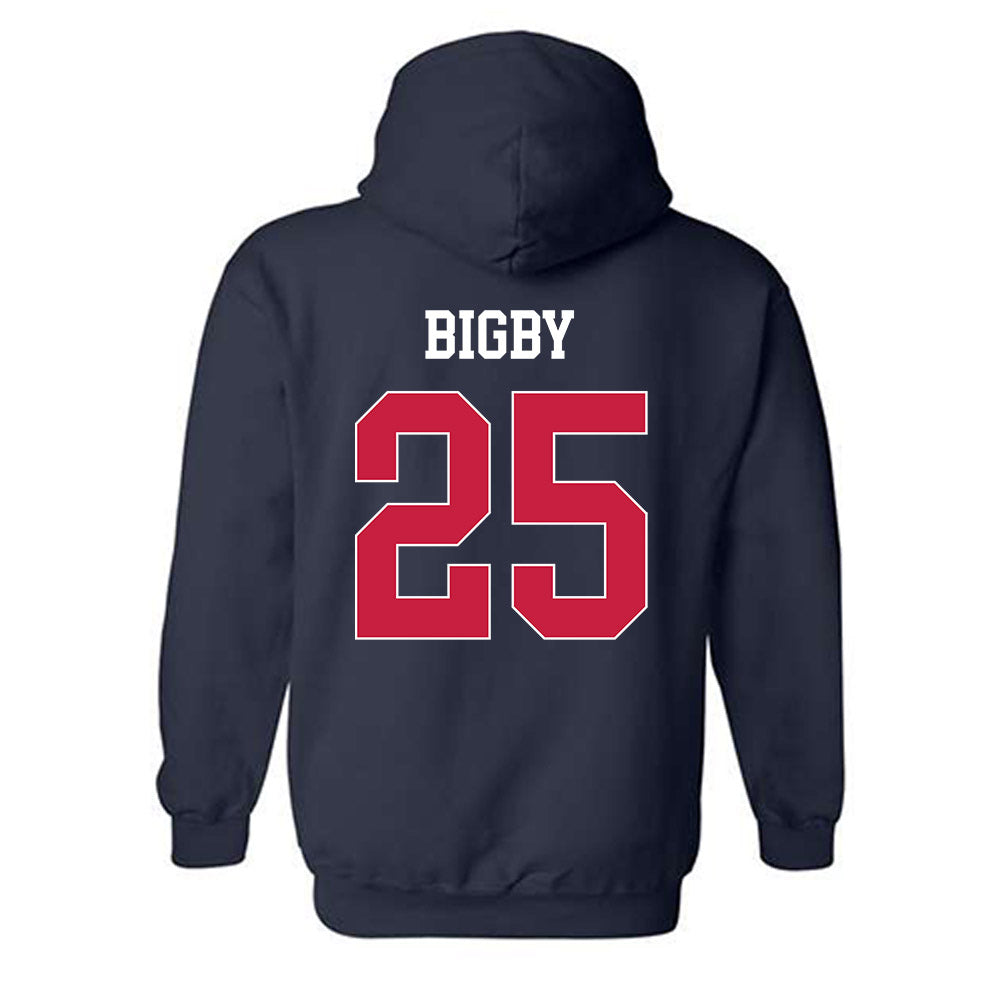South Alabama - NCAA Baseball : Paxton Bigby - Classic Fashion Shersey Hooded Sweatshirt-1