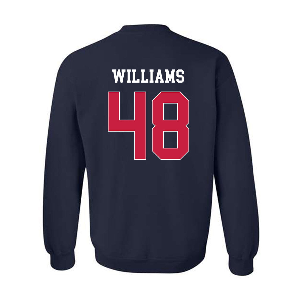 South Alabama - NCAA Football : Jordan Williams - Classic Fashion Shersey Crewneck Sweatshirt-1