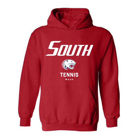 South Alabama - NCAA Women's Tennis : Ava Rath - Classic Fashion Shersey Hooded Sweatshirt-0