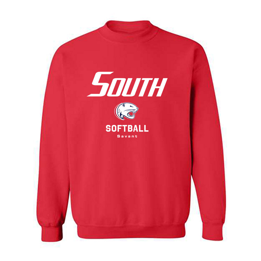 South Alabama - NCAA Softball : Kylee Savant - Classic Fashion Shersey Crewneck Sweatshirt-0