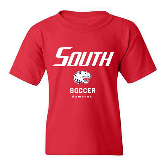 South Alabama - NCAA Women's Soccer : Brooklynn Samonski - Classic Fashion Shersey Youth T-Shirt-0