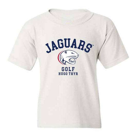 South Alabama - NCAA Men's Golf : Hugo Thyr - Classic Fashion Shersey Youth T-Shirt-0