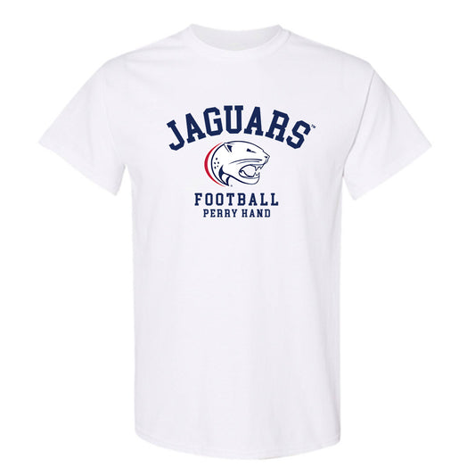 South Alabama - NCAA Football : Perry Hand - Classic Fashion Shersey T-Shirt-0