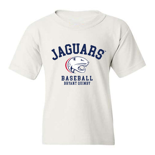 South Alabama - NCAA Baseball : Bryant Quimby - Classic Fashion Shersey Youth T-Shirt-0
