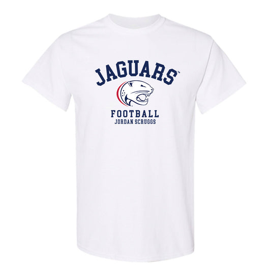 South Alabama - NCAA Football : Jordan Scruggs - Classic Fashion Shersey T-Shirt-0