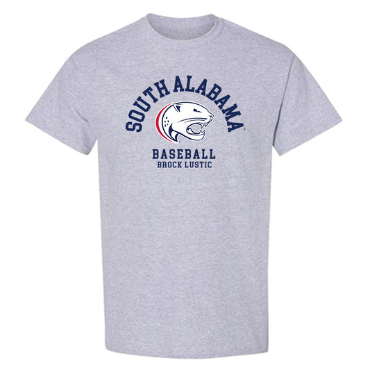 South Alabama - NCAA Baseball : Brock Lustic - Classic Fashion Shersey T-Shirt-0