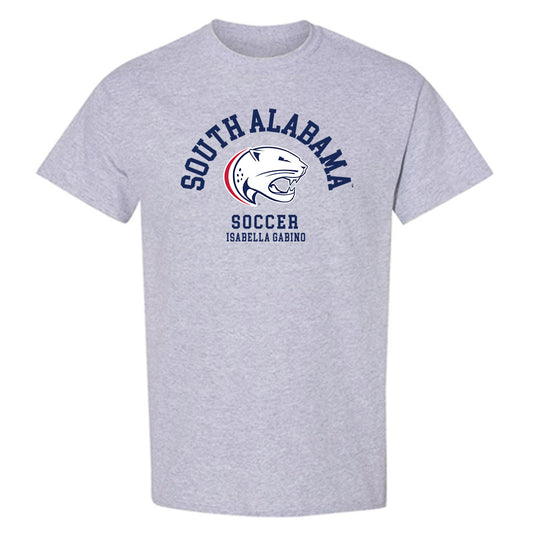 South Alabama - NCAA Women's Soccer : Isabella Gabino - Classic Fashion Shersey T-Shirt-0