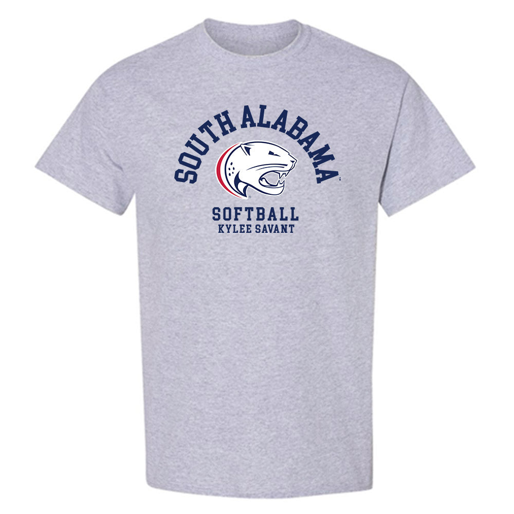 South Alabama - NCAA Softball : Kylee Savant - Classic Fashion Shersey T-Shirt-0