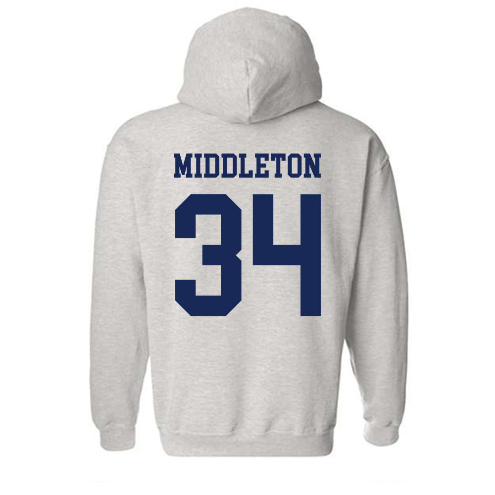 South Alabama - NCAA Baseball : Jake Middleton - Classic Fashion Shersey Hooded Sweatshirt-1