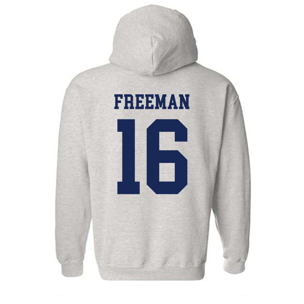 South Alabama - NCAA Women's Volleyball : Alivia Freeman - Classic Fashion Shersey Hooded Sweatshirt-1