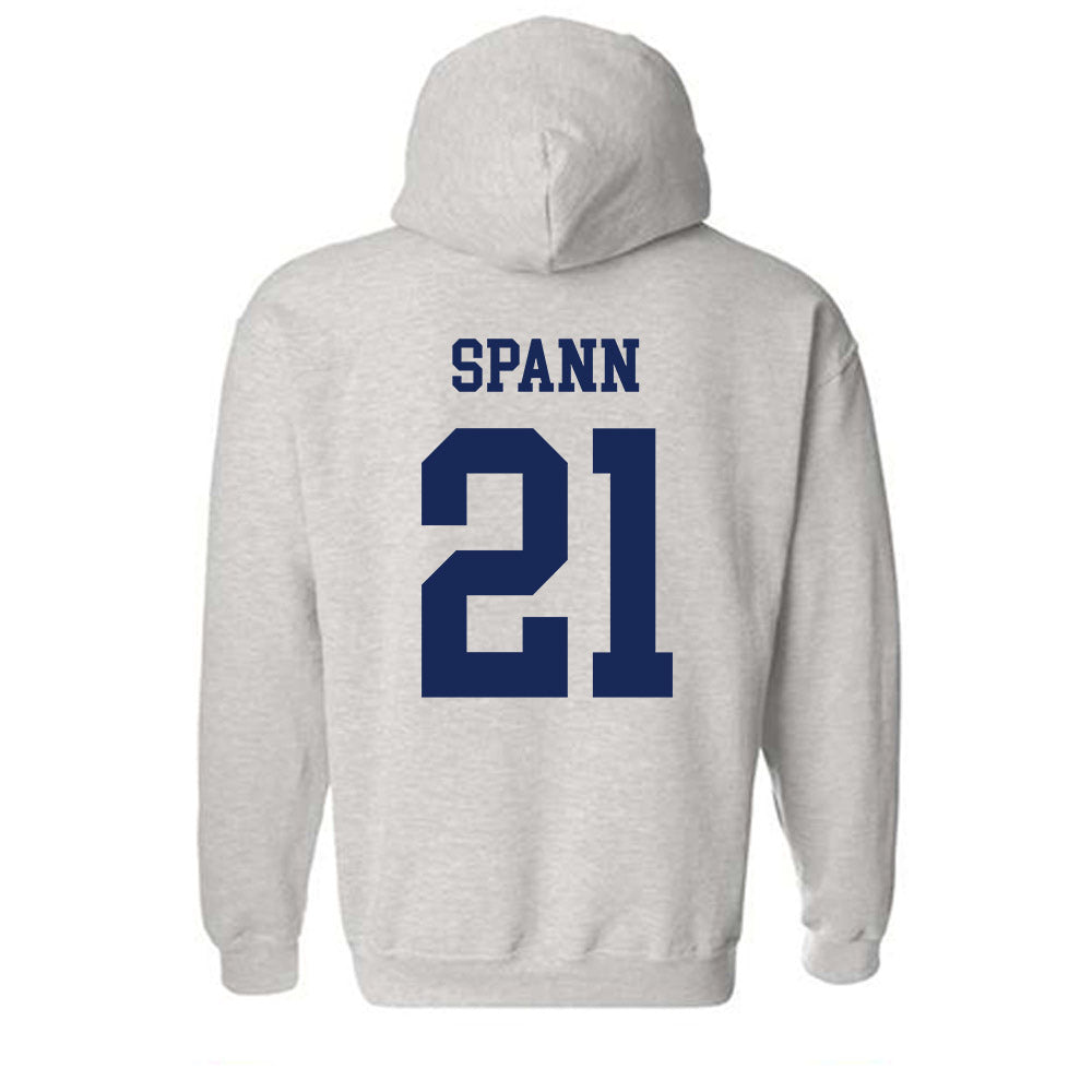 South Alabama - NCAA Women's Basketball : Alicia Spann - Classic Fashion Shersey Hooded Sweatshirt-1