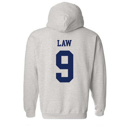 South Alabama - NCAA Men's Basketball : Peyton Law - Classic Fashion Shersey Hooded Sweatshirt-1