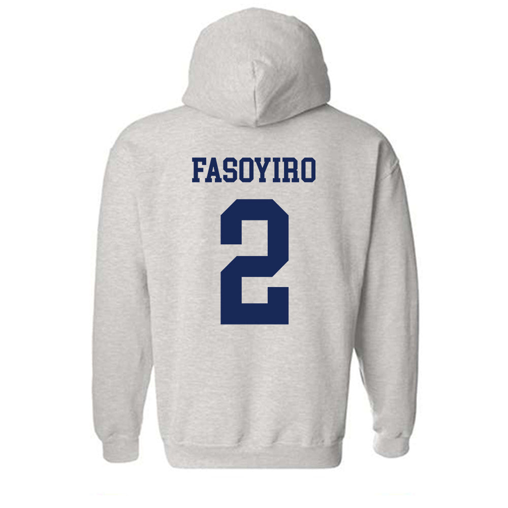 South Alabama - NCAA Men's Basketball : Dylan Fasoyiro - Classic Fashion Shersey Hooded Sweatshirt-1