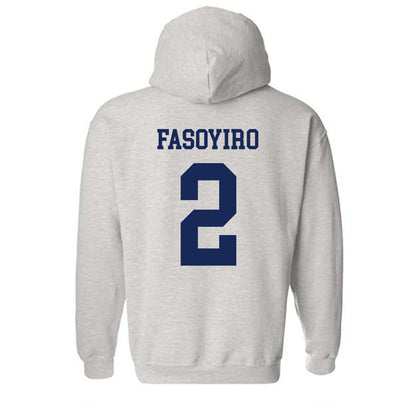 South Alabama - NCAA Men's Basketball : Dylan Fasoyiro - Classic Fashion Shersey Hooded Sweatshirt-1