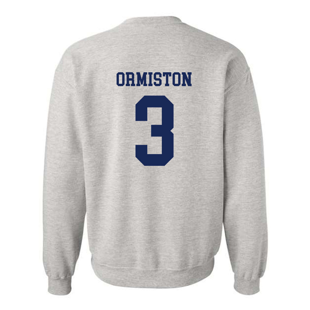 South Alabama - NCAA Men's Basketball : Elijah Ormiston - Classic Fashion Shersey Crewneck Sweatshirt-1