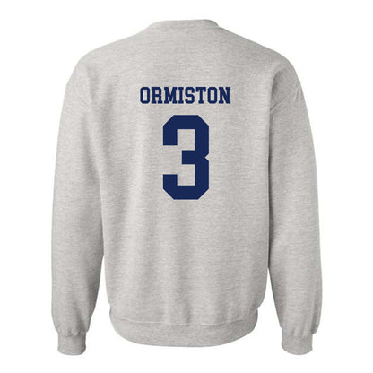 South Alabama - NCAA Men's Basketball : Elijah Ormiston - Classic Fashion Shersey Crewneck Sweatshirt-1