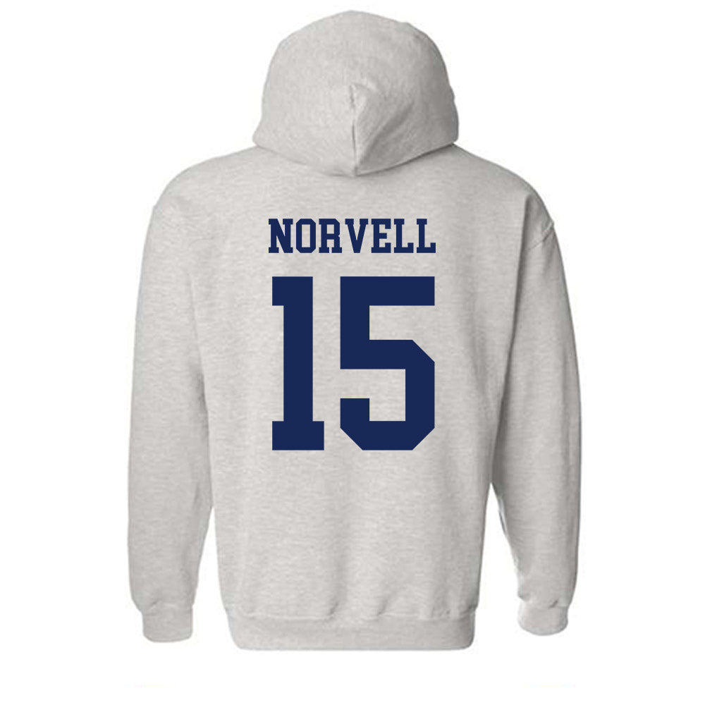 South Alabama - NCAA Women's Volleyball : Halle Norvell - Classic Fashion Shersey Hooded Sweatshirt-1