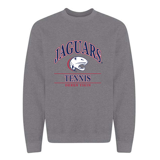 South Alabama - NCAA Men's Tennis : Deren Yigin - Classic Fashion Shersey Crewneck Sweatshirt-0