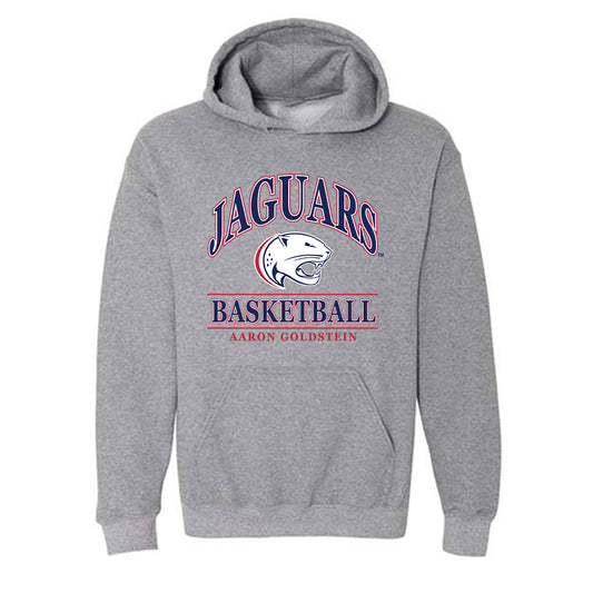 South Alabama - NCAA Men's Basketball : Aaron Goldstein - Classic Fashion Shersey Hooded Sweatshirt-0