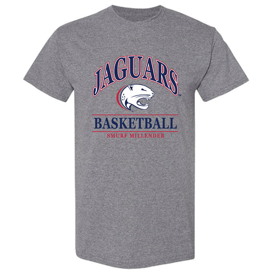 South Alabama - NCAA Men's Basketball : Smurf Millender - Classic Fashion Shersey T-Shirt-0
