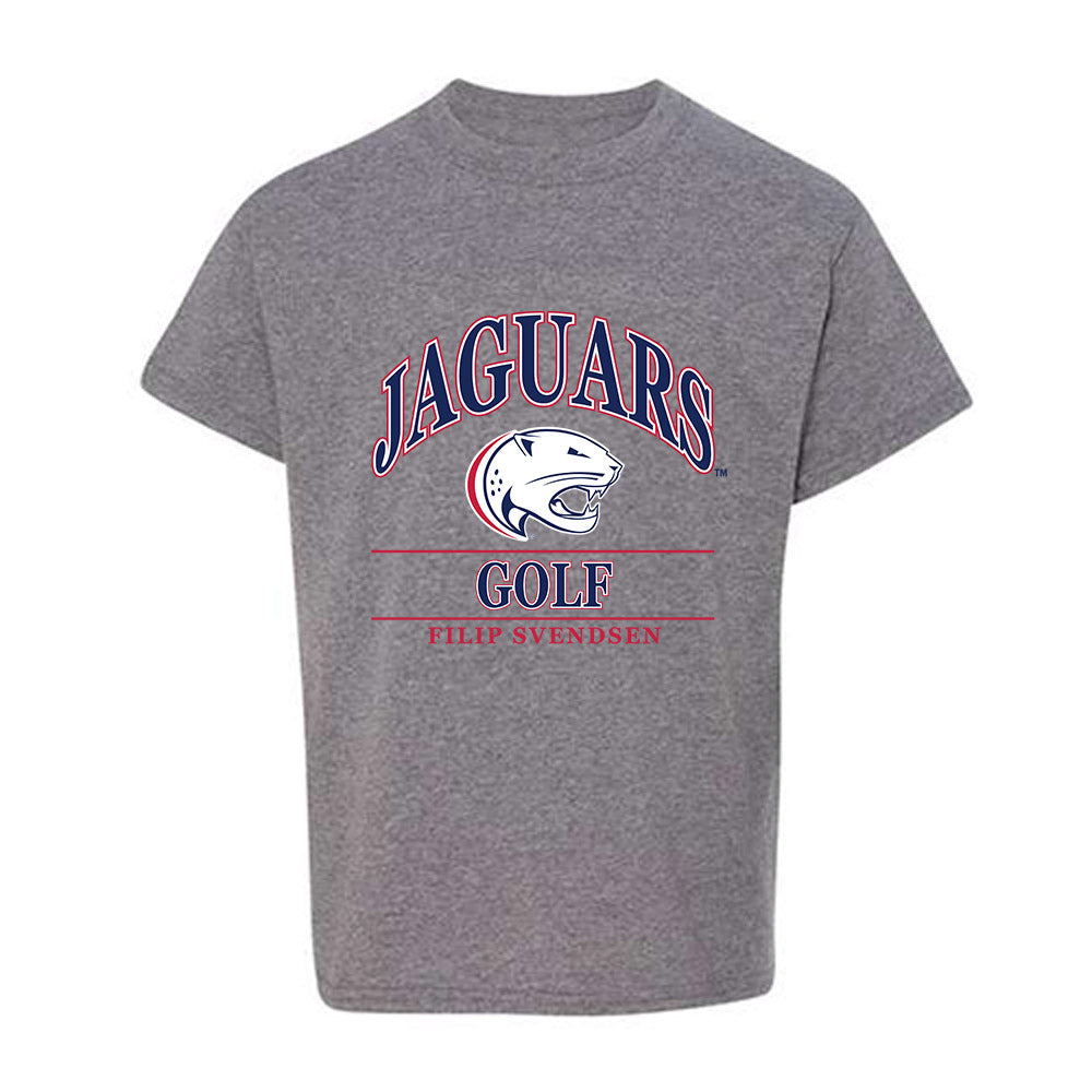 South Alabama - NCAA Men's Golf : Filip Svendsen - Classic Fashion Shersey Youth T-Shirt-0
