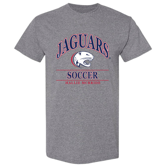 South Alabama - NCAA Women's Soccer : Hallie McBride - Classic Fashion Shersey T-Shirt-0