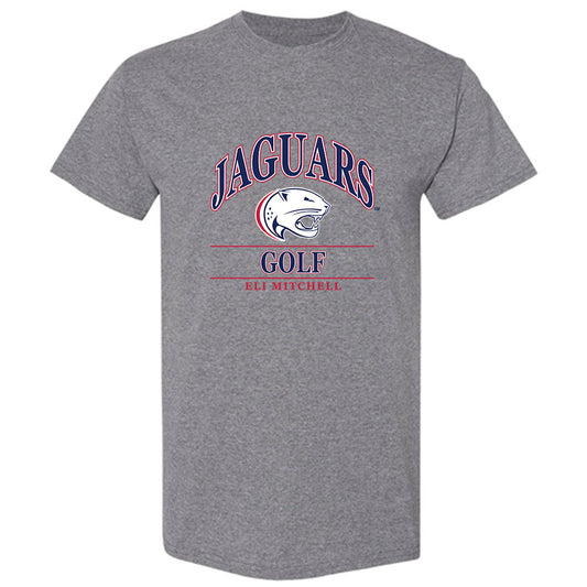South Alabama - NCAA Men's Golf : Eli Mitchell - Classic Fashion Shersey T-Shirt-0