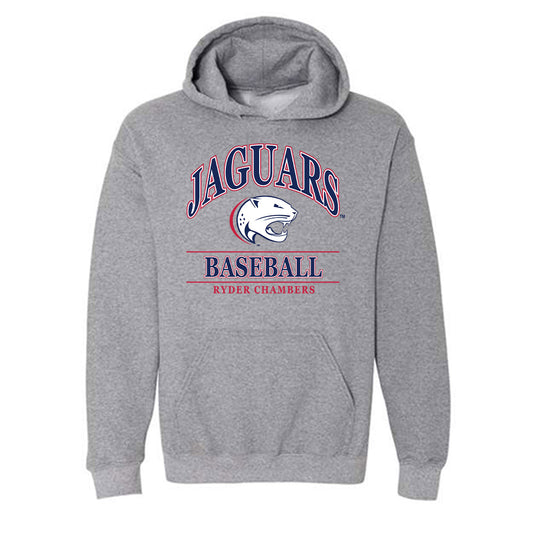 South Alabama - NCAA Baseball : Ryder Chambers - Classic Fashion Shersey Hooded Sweatshirt-0