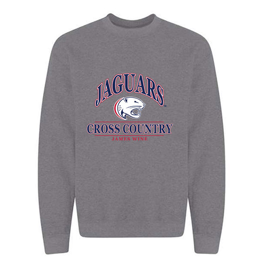 South Alabama - NCAA Men's Cross Country : James Wine - Classic Fashion Shersey Crewneck Sweatshirt-0