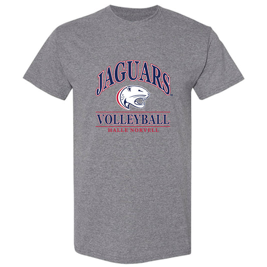 South Alabama - NCAA Women's Volleyball : Halle Norvell - Classic Fashion Shersey T-Shirt-0
