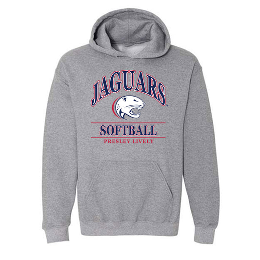 South Alabama - NCAA Softball : Presley Lively - Classic Fashion Shersey Hooded Sweatshirt-0