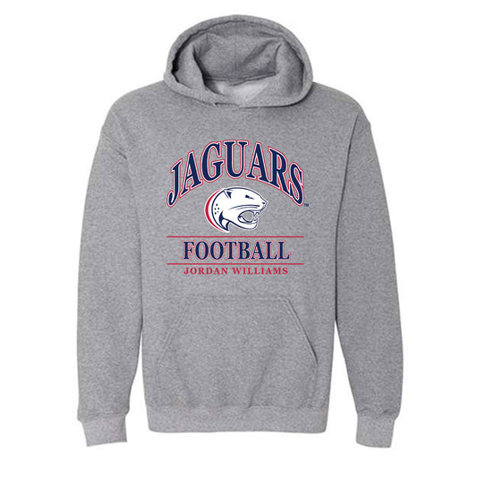 South Alabama - NCAA Football : Jordan Williams - Classic Fashion Shersey Hooded Sweatshirt-0