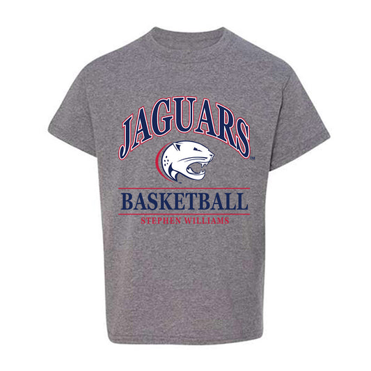 South Alabama - NCAA Men's Basketball : Stephen Williams - Classic Fashion Shersey Youth T-Shirt-0