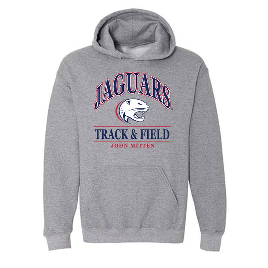 South Alabama - NCAA Men's Track & Field : John Mitten - Classic Fashion Shersey Hooded Sweatshirt-0