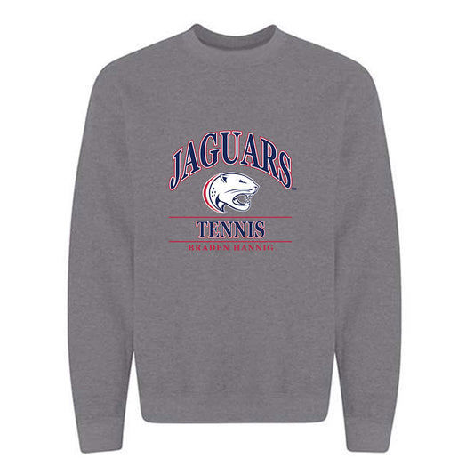 South Alabama - NCAA Men's Tennis : Braden Hannig - Classic Fashion Shersey Crewneck Sweatshirt-0