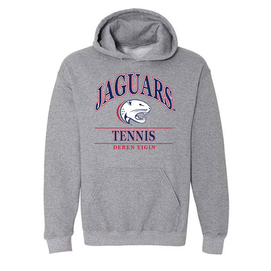 South Alabama - NCAA Men's Tennis : Deren Yigin - Classic Fashion Shersey Hooded Sweatshirt-0