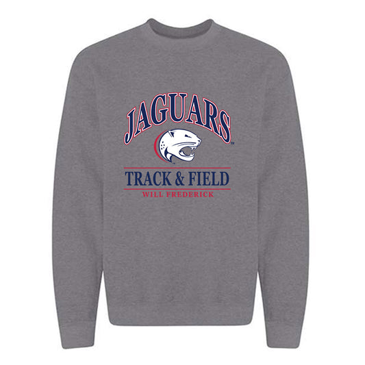 South Alabama - NCAA Men's Track & Field : Will Frederick - Classic Fashion Shersey Crewneck Sweatshirt-0