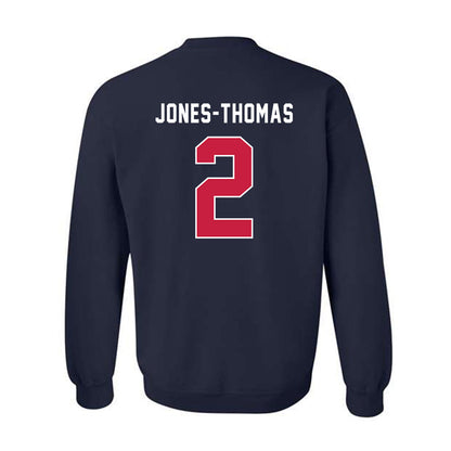 South Alabama - NCAA Football : Jeremiah Jones-Thomas - Classic Fashion Shersey Crewneck Sweatshirt-1