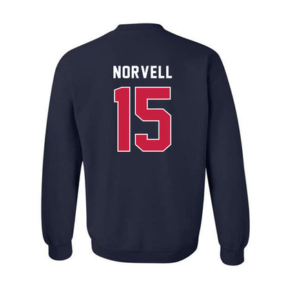 South Alabama - NCAA Women's Volleyball : Halle Norvell - Classic Fashion Shersey Crewneck Sweatshirt-1