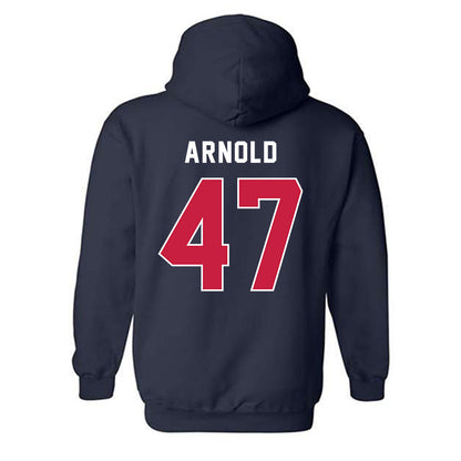 South Alabama - NCAA Football : Donnie Arnold - Classic Fashion Shersey Hooded Sweatshirt-1