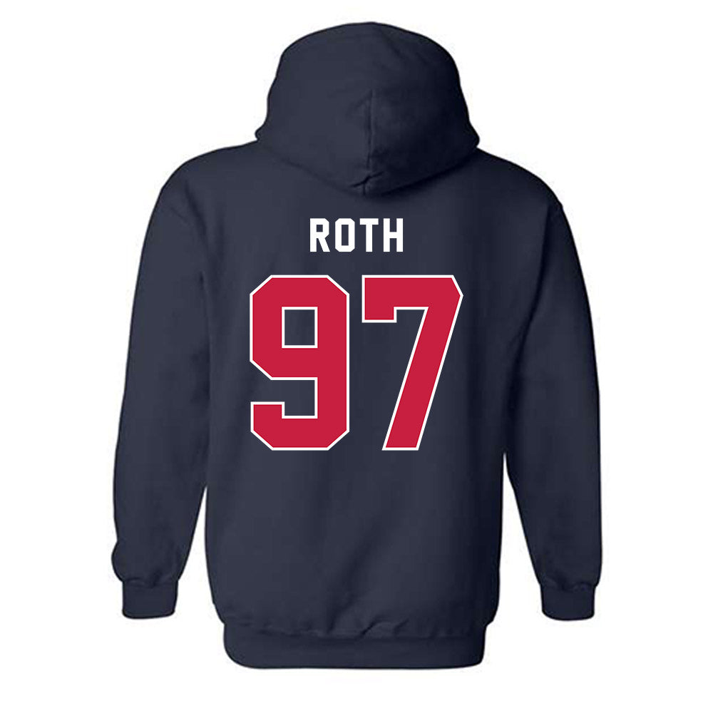 South Alabama - NCAA Football : Max Roth - Classic Fashion Shersey Hooded Sweatshirt-1