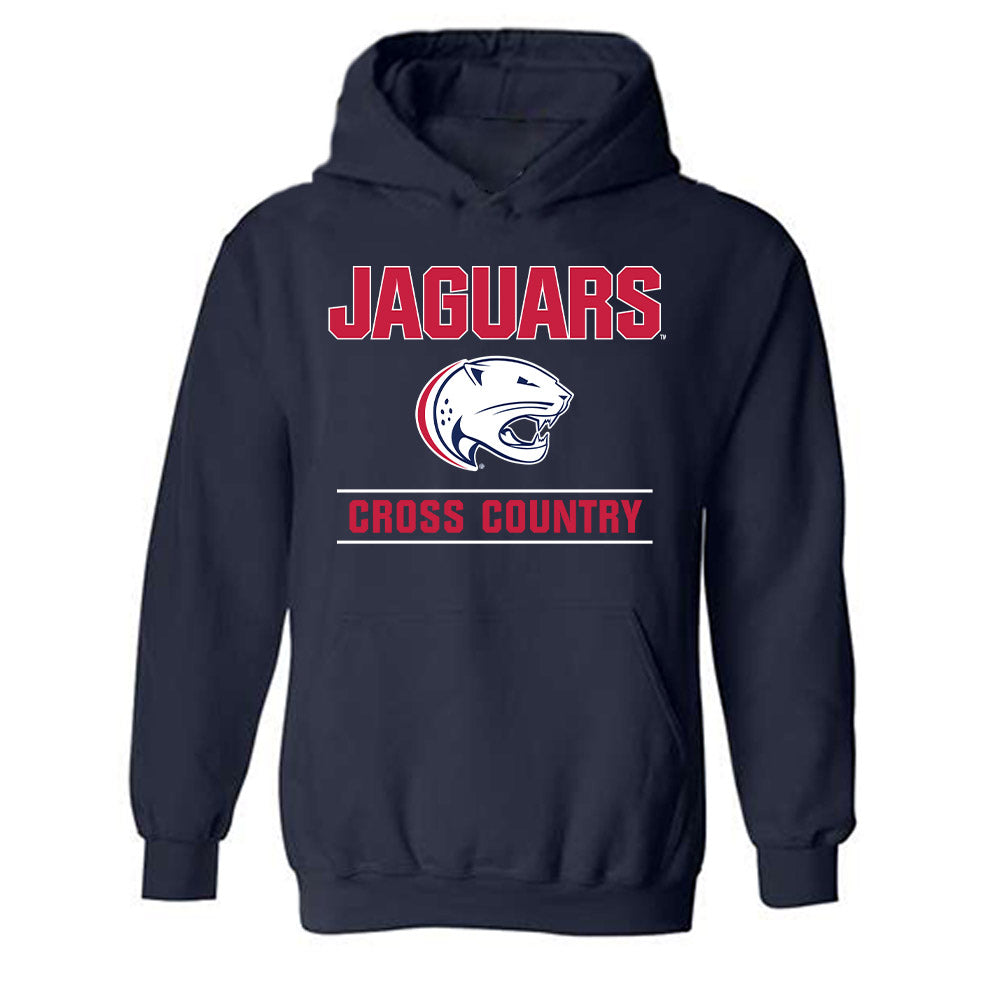 South Alabama - NCAA Men's Cross Country : Sacha Perrier - Classic Fashion Shersey Hooded Sweatshirt-0