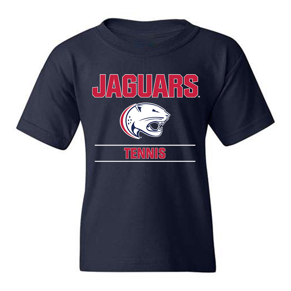 South Alabama - NCAA Men's Tennis : Braden Hannig - Classic Fashion Shersey Youth T-Shirt-0