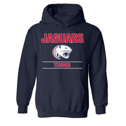 South Alabama - NCAA Women's Tennis : Ava Rath - Classic Fashion Shersey Hooded Sweatshirt-0