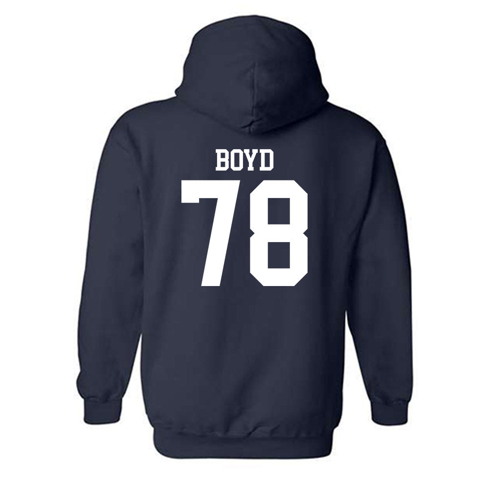 South Alabama - NCAA Football : Noah Boyd - Classic Shersey Hooded Sweatshirt-1