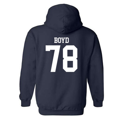 South Alabama - NCAA Football : Noah Boyd - Classic Shersey Hooded Sweatshirt-1